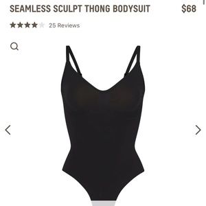 ❌SOLD❌SKIMS - SEAMLESS SCULPT THONG BODYSUIT